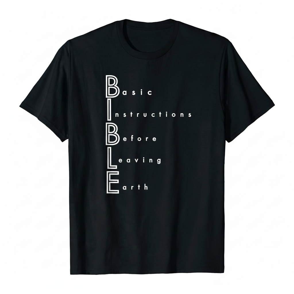 Black T-Shirt Mockup
